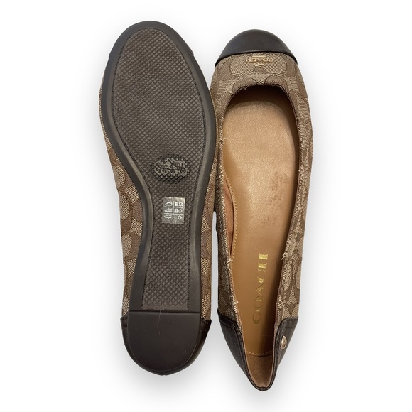 NWOT Coach Chelsea Ballet Flats Size 7.5 - Picture 9 of 9